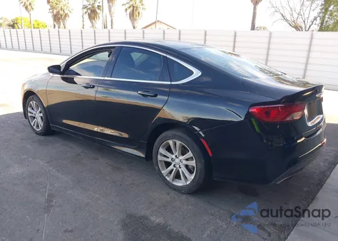 2016 Chrysler 200 Limited z USA, uszkodzony, nr VIN 1C3CCCAG3GN121737